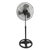Vie Air 18 Inch Industrial Heavy Duty Pedestal Oscillating Metal Stand Fan