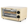 MegaChef 9.5 Quart Electric Counter Top Toaster Oven in Cream