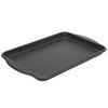 Oster Teston Platinum Collection 15x10 Inch Nonstick Carbon Steel Cookie Sheet in Matte Black