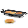 MegaChef 21 Inch Electric Grill with Drip Tray and Non-Stick Coating