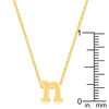 Golden Initial N Pendant