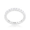 Cubic Zirconia Eternity Band