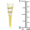 5-Stone Anniversary Ring in Goldtone