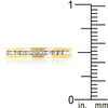 Stylish Stackables Clear Crystal Gold Ring