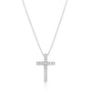 Cubic Zirconia Bling Cross Pendant