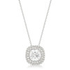 Pave Halo Pendant