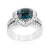 Ovaline Blue Ring