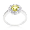 Bella Birthstone Engagement Ring in Yellow