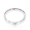 Stylish Stackables Mixed Crystal Ring