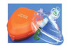 CPR Pocket Mask W/Hard Case & One-Way Valve & O2 Inlet