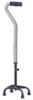 Quad Cane Heavy Duty Small Base 500# Capacity