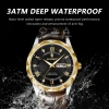 Color: SKY BLUE - POEDAGAR Luxury Business Man Wristwatch Waterproof Luminous Date Week Men Watch F