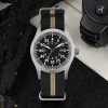 Color: Pink - Militado ML05 Military Watch VH31 Quartz Movement Domed Sapphire Crystal Wristwatch H