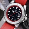 Color: Brown - ADDIESDIVE Rotatable Bezel Watch For Men 41mm Quartz Watch Stainless Seel BGW9 Lumin