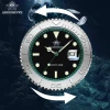 Color: Rose, Ships From: CHINA - ADDIESDIVE AD2040 Men's Watch 41mm Fashion Diver Quartz Watch 200m