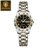 Color: Rose - POEDAGAR Luxury Ladies Dress Watch Luminous Waterproof Week Date Woman Wristwatch Sta