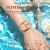 POEDAGAR Luxury Watch for Woman Waterproof Stainless Steel Quartz Ladies Watch High Quality Women's
