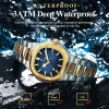 POEDAGAR Luxury Square Watch for Woman Waterproof Luminous Date Ladies Watch Stainless Steel Quartz