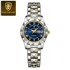 Color: BRONZE - POEDAGAR Luxury Ladies Dress Watch Luminous Waterproof Week Date Woman Wristwatch S