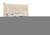 White Distressed Solid Wood King Bed Frame