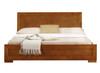 Oak Solid and Manufactured Wood King Bed Frame