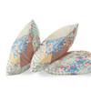 20" Cream Red Boho Floral Indoor Outdoor Throw Pillow