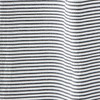 72-inch Navy and White Stripes Cotton Shower Curtain