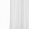 Luxurious White Waffle Weave Shower Curtain