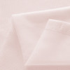 Blush Sheer and Grid Shower Curtain and Liner Set