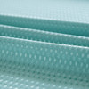 Teal Sheer and Grid Shower Curtain and Liner Set