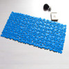 35" Blue Spa Pebbles Non Slip Bathtub Mat