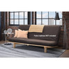 Queen size Solid Wood Futon Sofa Bed Frame - Made in the USA