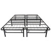 Twin size Black Metal Platform Bed Frame