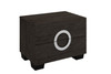 Four Piece Gray Solid Wood Bedroom Set With Mirror
