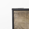 20" Black Accent Cabinet With Three Drawers