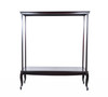 23" Dark Brown Glass Standard Display Stand