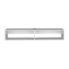 59" White Floating Mount TV Stand