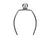 26" Cream Ceramic Cylinder Table Lamp With Cream Drum Shade