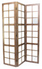 63 X 84 Brown Wood Mirror  Screen
