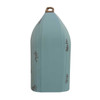 Distressed Blue Canoe Hanging Shelf
