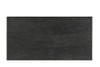 51" Black Solid Wood Distressed Coffee Table