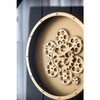 24" Circle Gold Acrylic Analog Wall Clock