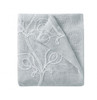 Set of Two 84"  Silver Boho Embroidered Window Panels