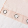 Set of Two 84"  Blush Solid Modern Window Panels