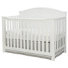 SF Home Solid Wood Convertible Crib in White - Toddler Bed Sold Separately