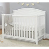 SF Home Solid Wood Convertible Crib in White - Toddler Bed Sold Separately