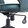 Blue and Black Adjustable Swivel Fabric Rolling Office Chair