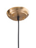 Gold Ring Metal Dimmable Chandelier