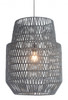 Gray Night Sky Zig Zag Ceiling Lamp