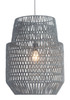 Gray Night Sky Zig Zag Ceiling Lamp